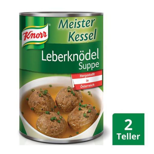 Knorr Meisterkessel Leberknödelsuppe - liver dumpling soup UK