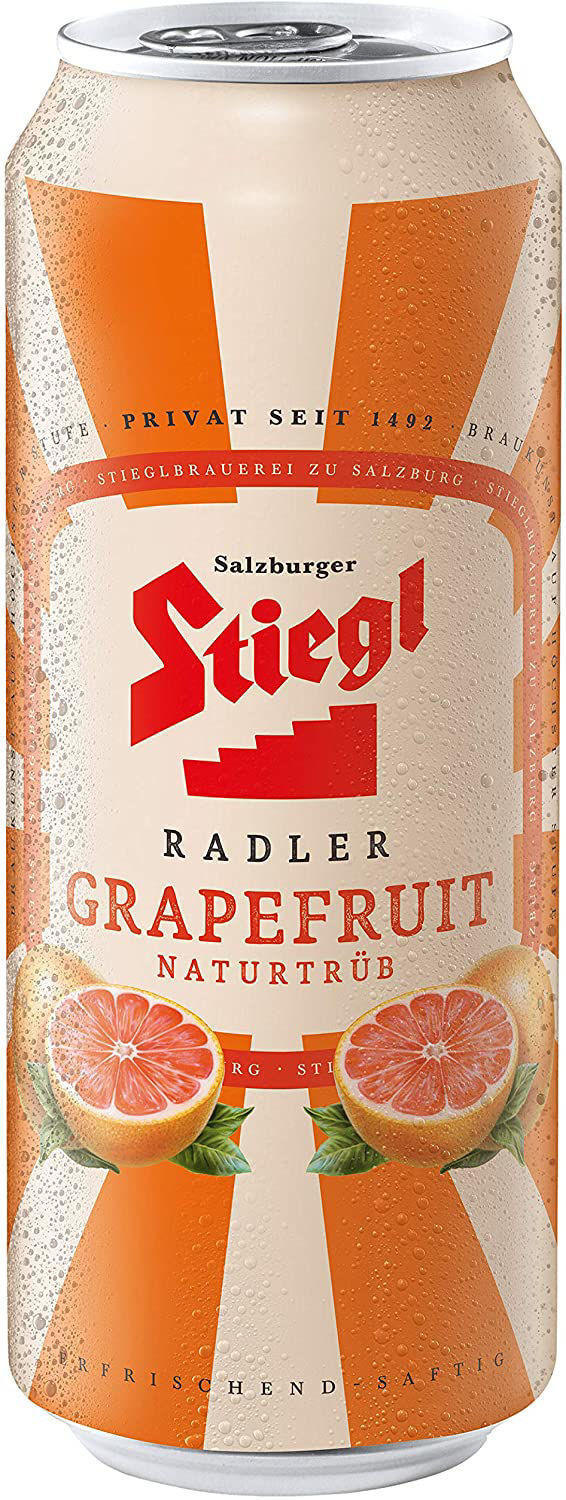 Austrian Food & Alcohol UK. Stiegl UK Grapefruit Radler