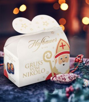 Hofbauer Nikoloköcher - Austrian Nikolo Chocolate UK Hofbauer Nikoloköcher - Austrian Nikolo Chocolate UK