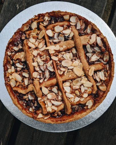 Picture of Linzertorte by Zuckermaus - Linzer almond and redcurrant cake