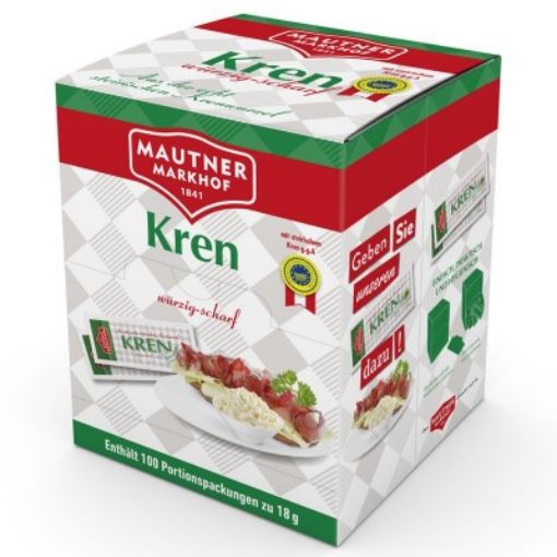 Picture of Steirische Kren  - traditional Austrian horseradish by Mautner Markhof (100 x 18g sachets)