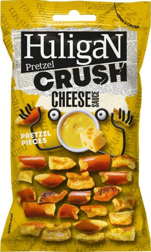 Picture of Huligan Pretzel Bites Crush - Cheese Flavour 18 x 65g