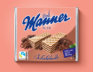 Picture of Manner Schnitten Chocolate Wafers - pack of 12 BB 20.07