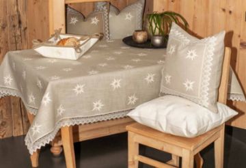 Show details for Eugen Übelhör Edelweiss Dining Table Cloths and Place Mats Picture of Eugen Übelhör Edelweiss Dining Table Cloths and Place Mats