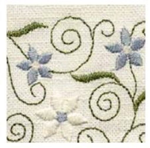 Picture of Eugen Übelhör Blue Alpenflair Place Mat 45cm x 55cm