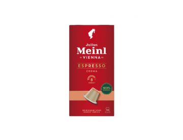 Show details for Julius Meinl Espresso Crema NESPRESSO Biodegradable Capsules Picture of Julius Meinl Espresso Crema NESPRESSO Biodegradable Capsules
