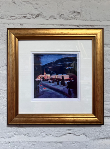 Picture of "Behind Your Goodbyes", Austrian painting by Selina Javaid