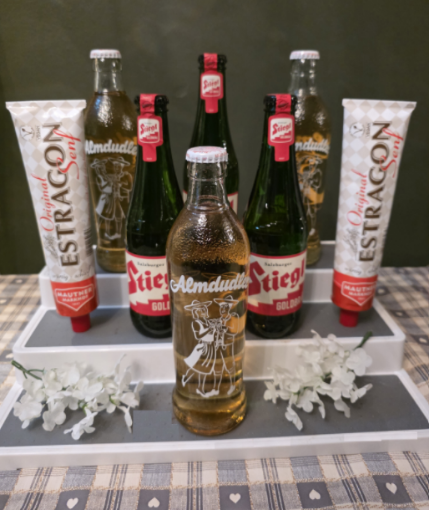 Picture of World Cup 2026 Austrian Beer, Almdudler & Mustard Box + Austrian goals prize!